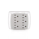 Multitoma 6 Salidas para Incrustar Color Beige ECA33