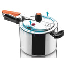 Olla a Presión Aluminio 7 Litros cierre interno Securyplus negro 0304400N