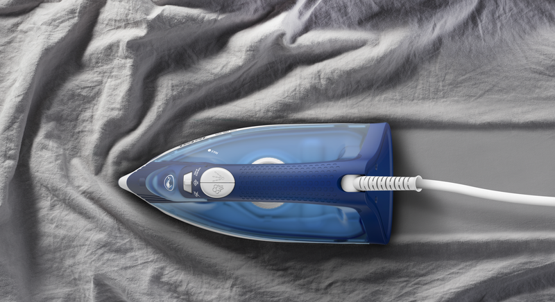 Plancha de Ropa T-FAL Easy Steam Antiadherente Azul FV1941X0