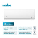 Aire Acondicionado Inverter Mabe 9000 BTU 220V Blanco MMI09CDBWCC32DC1