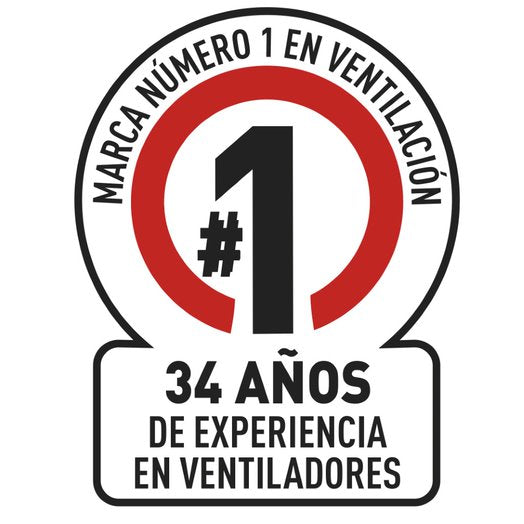 Ventilador Turbo Power Pedestal Negro 18" VE2910I0