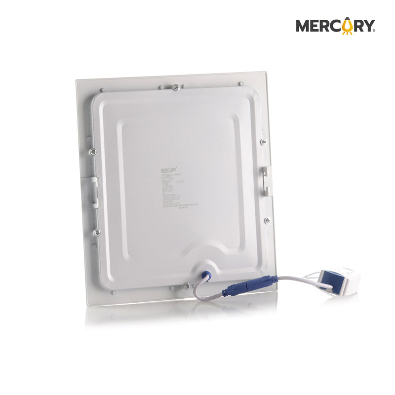 Panel LED de 12 Watts 6" Blanco Cuadrado para Incrustar x 1 Unidad IPL18