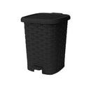 Papelera Rattan Negro 07448NEGRO