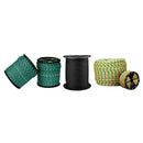 Soga Polipropileno 10mm, rafia 3/8" Rollo x 250 MT Amarillo y Verde 2201042