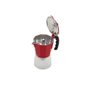 Cafetera Expresso 3 Tazas Con Asa Rojo 6116400