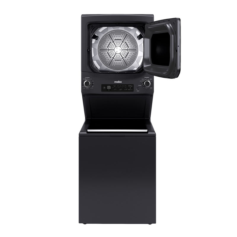 Centro de Lavado con Tapa de Vidrio 23kg a Gas Color Diamond Gray MCLC2340GPDG0