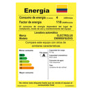 Lavadora Carga Superior de 9.5 KG 20 Libras Silver EWIW95F6USVG