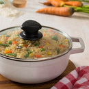 Caldero Imusa 20 Cms- 2 Lts Original Tapa de Vidrio N.3 8042200