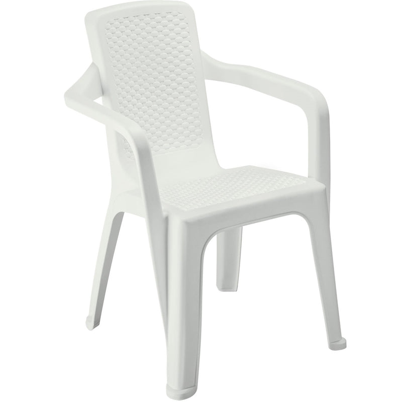 Silla Eterna Con Brazos Blanco Arena 12454
