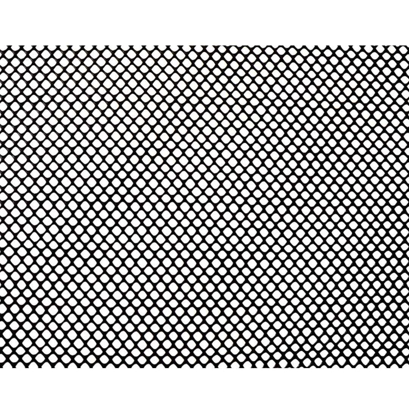 Malla Diamante orificio 3x3mmx1.0m ancho negro Rollo x 30 MT 3100173NEGRO