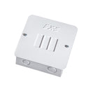 Tablero Enchufable de 3 Contactos Blanco 33603