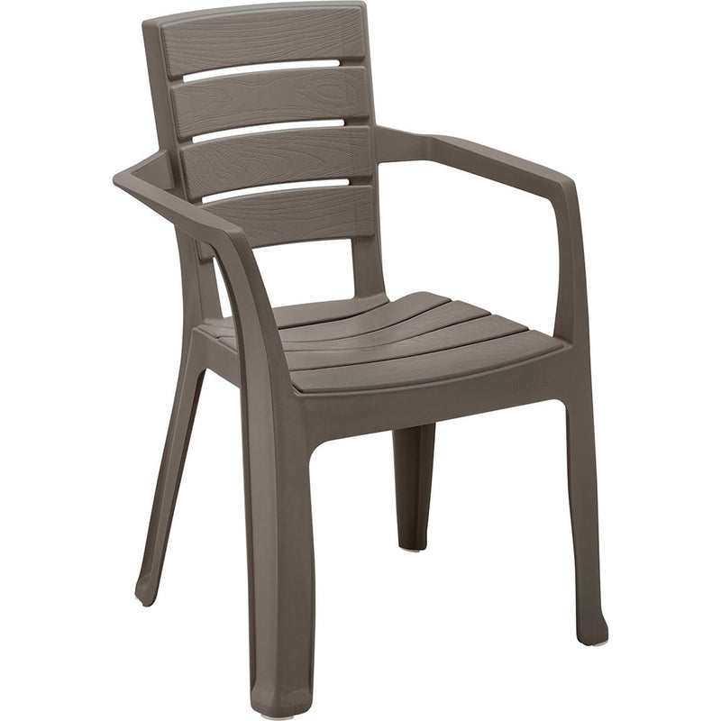 Silla Barú con Brazo Mocca 11698