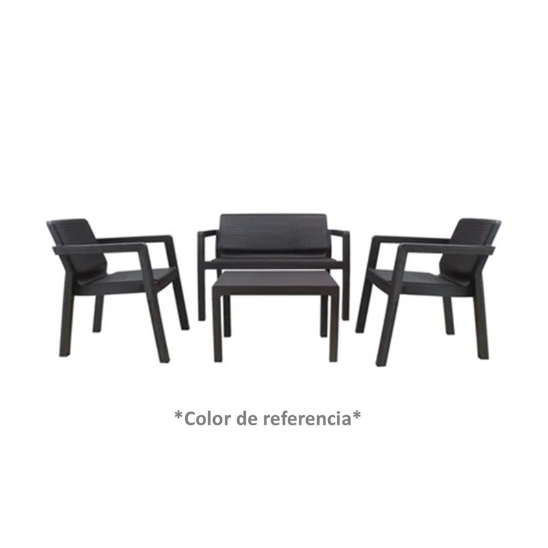 Juego de Sala Condor Wengue 1286