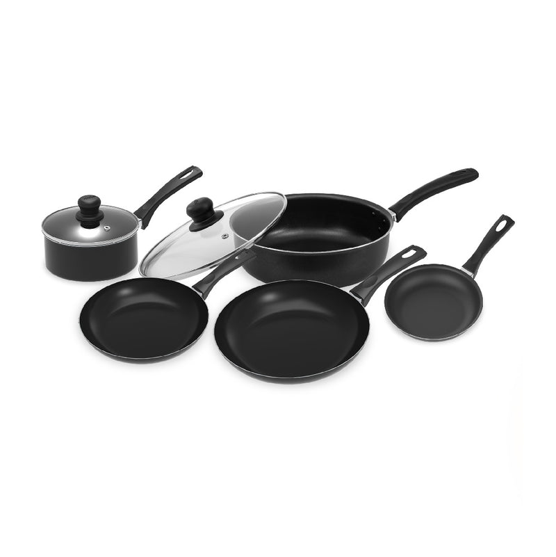 Batería de Cocina IMUSA Smart Tradition  7 Piezas Negro