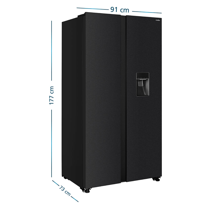 Nevecon No Frost 565LT Inverter Black Steel MSL565QMLSP0