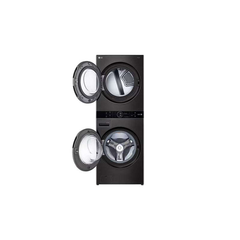 Torre de Lavado de 25 KG - 55 Libras Color Negro WK25BS6.ABLECOL
