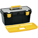 Caja Herramientas 19 Pulgadas Tapa Panal Apilable Negro 5360