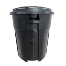 Tanque 22, Litros con Tapa Color Negro 1258