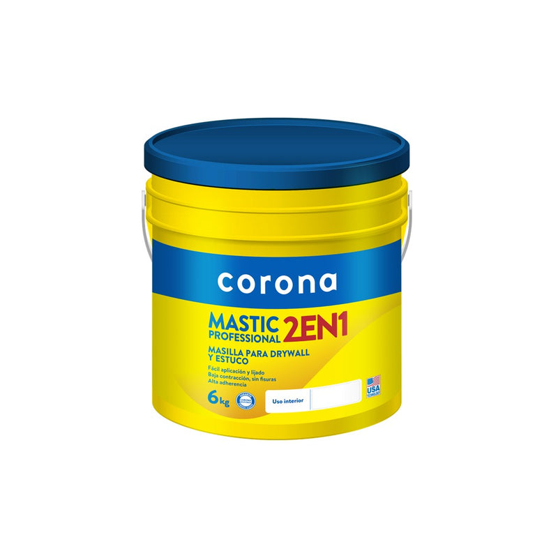 Mastic Profesional 2en1 Galón 6KG Blanco