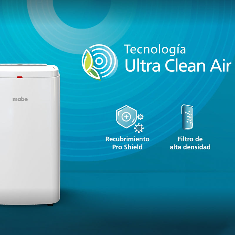 Aire Portátil Mabe 12000BTU de 115 V Blanco PTM12CABWJM2