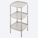 Mesa Multiusos Cuadrada 3 Niveles Taupé 2741