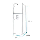 Nevera No Frost de 267 Litros Color Inox RMA267PYCU