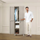 Armario Ropa Rattan Taupé 10369