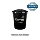 Kit 1000 Litros Acuaviva Tanque + Tapa + Conexiones Color Negro