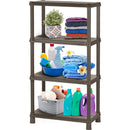 Estantería de 15" 4 Niveles Mocca 13724