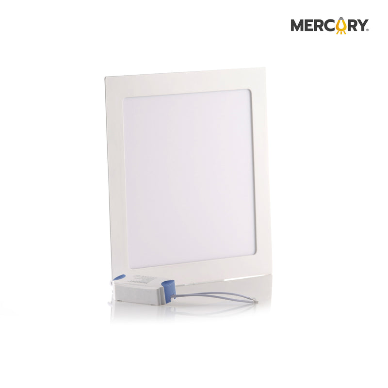 Panel LED de 12 Watts 6" Blanco Cuadrado para Incrustar x 1 Unidad IPL18