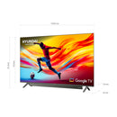 Televisor Smart Hyundai 58" QLED 4K Negro HYLED5815SQG