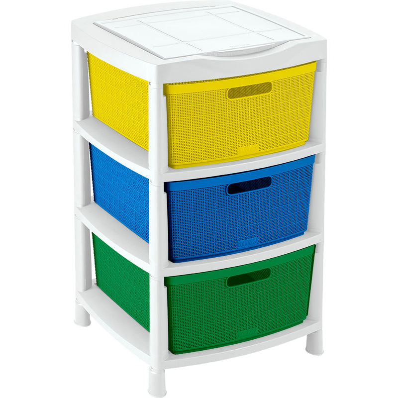 Gavetero Fique 3 Gavetas Aventura 14012