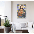 Mural Sagrado Corazon 3 Piezas