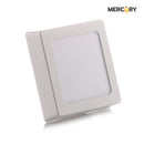 Panel LED de 12 Watts 6" Blanco Cuadrado para Sobreponer x 1 Unidad IPL26