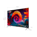 Televisor Smart Hyundai 65" QLED 4K Negro HYLED6513QG