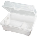 Porta vajilla + Escurridor Blanco 9644