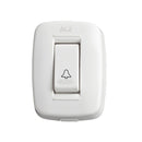 Pulsador Sencillo DUE Blanco 12005