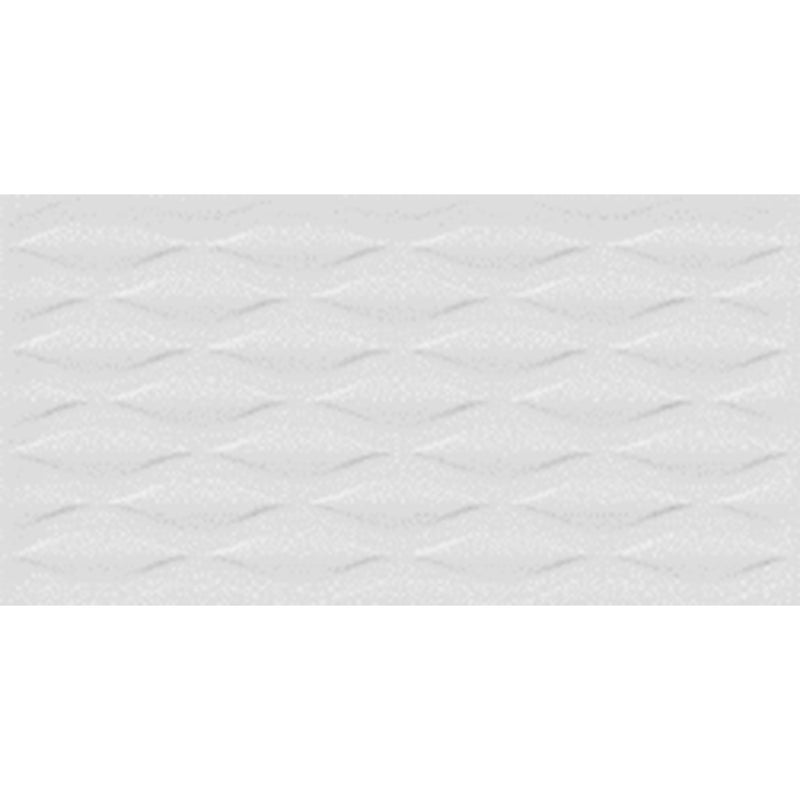 609889001   Pared Cometas Estructurada 30x60x1.44 Blanco Cara Unica