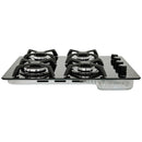 Cubierta para empotrar de Cristal 60 Cm NEGRO Gas Natural 9000732