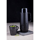 Termo Liso 1 Litro Color Negro Azul 1257200