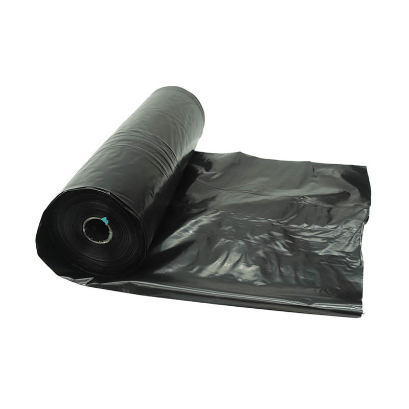 0206100NEGROPA    Plástico negro recuperado 2 mts ancho x 100mts de largo calibre 6