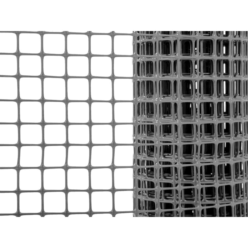 Malla Cuadrada Color Aluminio Todo Terreno 15x15mm presentación 1x30m 3105151ALUMINIO