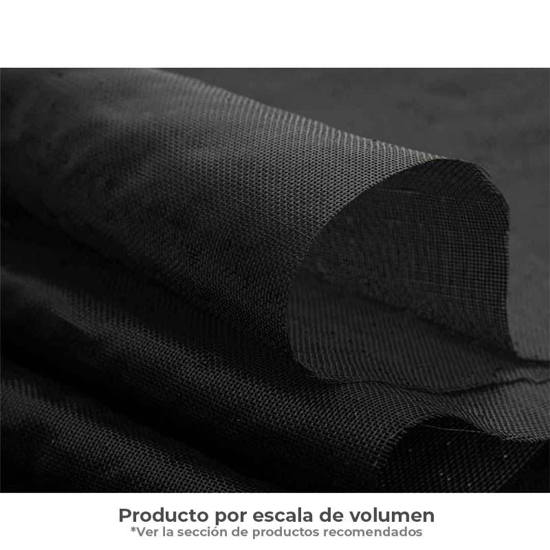 Tela Polipropileno sombrio 60%,  3m x100 m, negro UV 2 años Rollo x 100 MT