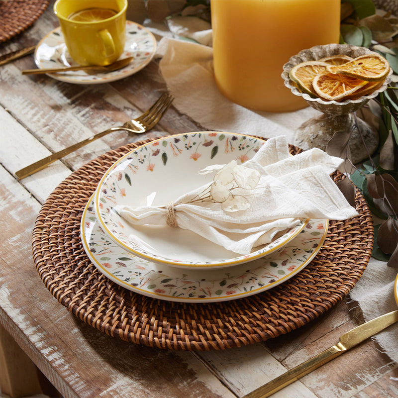 Vajilla Ashley 4 Puestos 16 Piezas VL134H040116