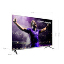 Televisor Smart 50" LED UHD 4K Roku Negro HYLED5023R4KM