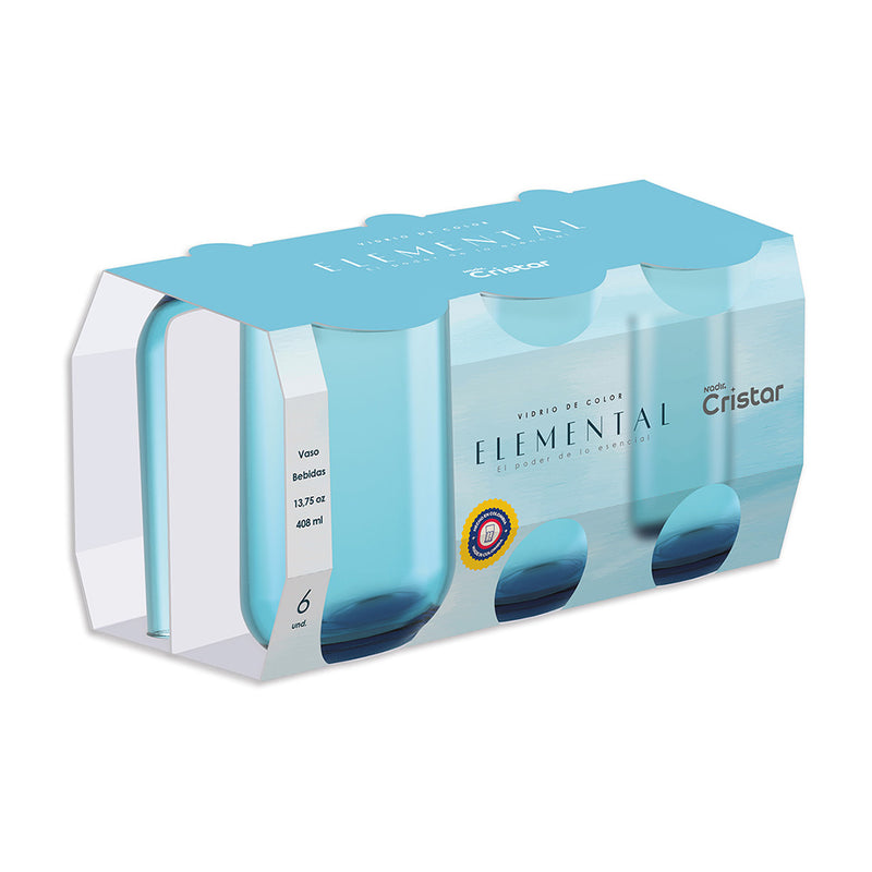 Vaso Capella 13.7 oz 4 Canastillas x 6 Unidades 0790CX6AQ