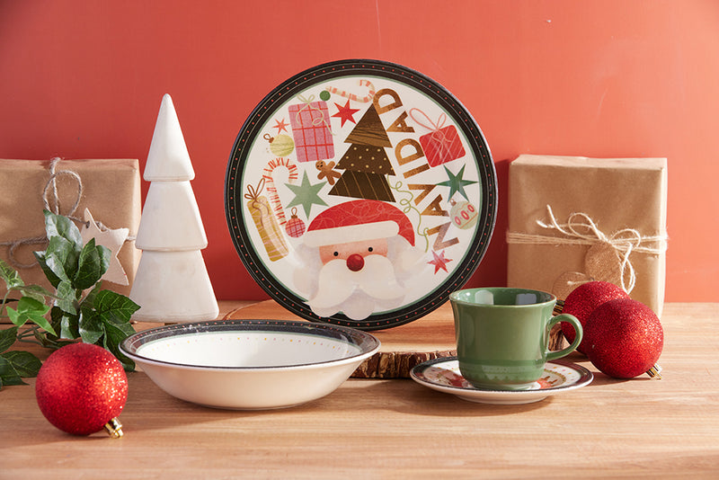 Vajilla Corona Santa Dream 4 Puestos 16 Piezas VL150K040116