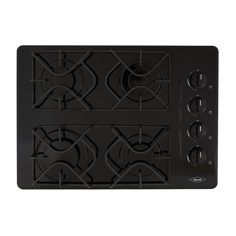 Cubierta para Empotrar ARL de 66 Cm Color Negro Gas Natural 9001646