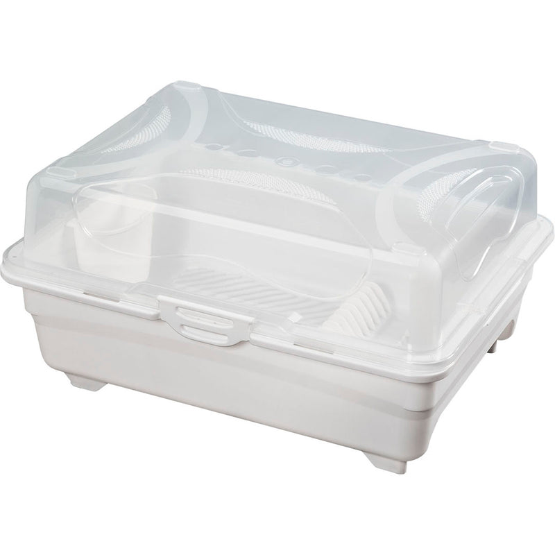 Porta vajilla + Escurridor Blanco 9644