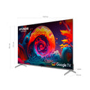 Televisor Smart LED 60" UHD 4K Negro HYLED6004G